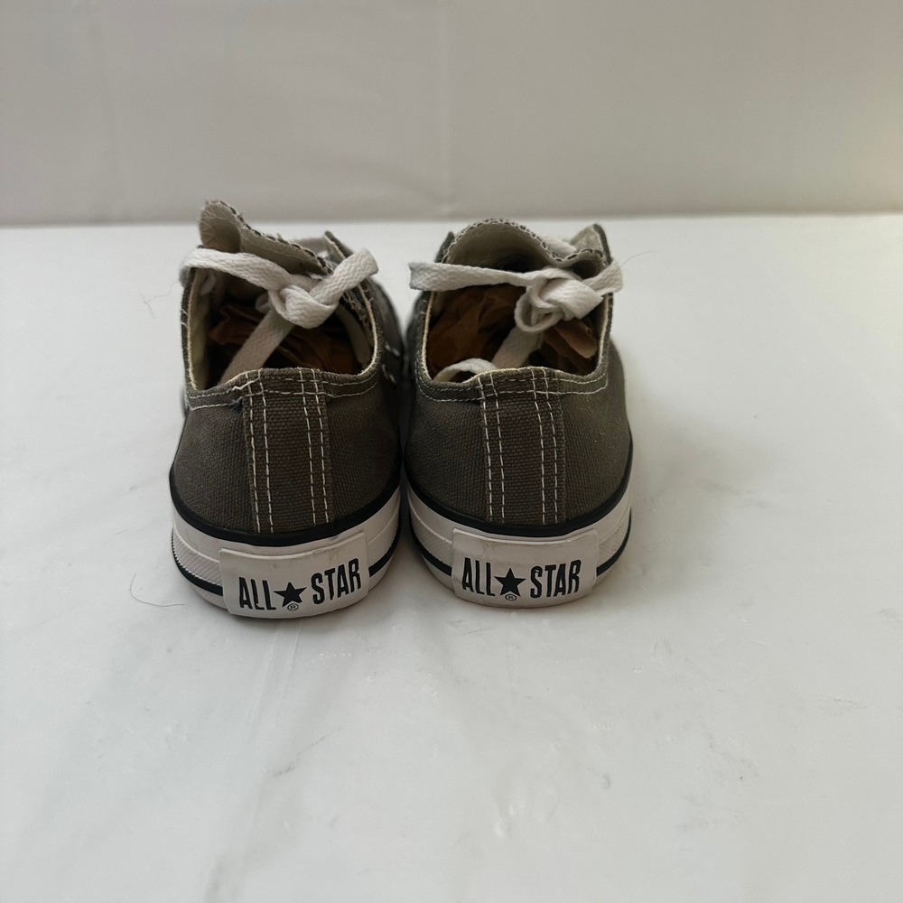 Converse Chuck Taylor All Star Low Top Charcoal Grey/Olive Hugh Sneakers WSize5 - Picture 5 of 11
